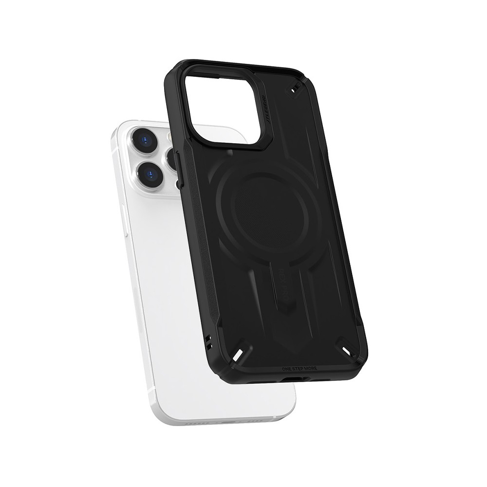 เคส JTLEGEND iPhone 15 Pro REX Pro Kooling Shockproof Case Black