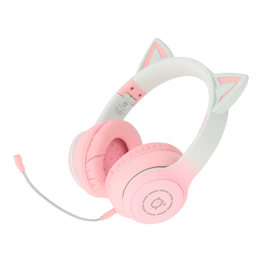 หูฟังไร้สาย QPLUS Headphones QP001-PI Pink