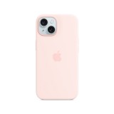 Apple iPhone 15 Plus Silicone Case with MagSafe - Light Pink