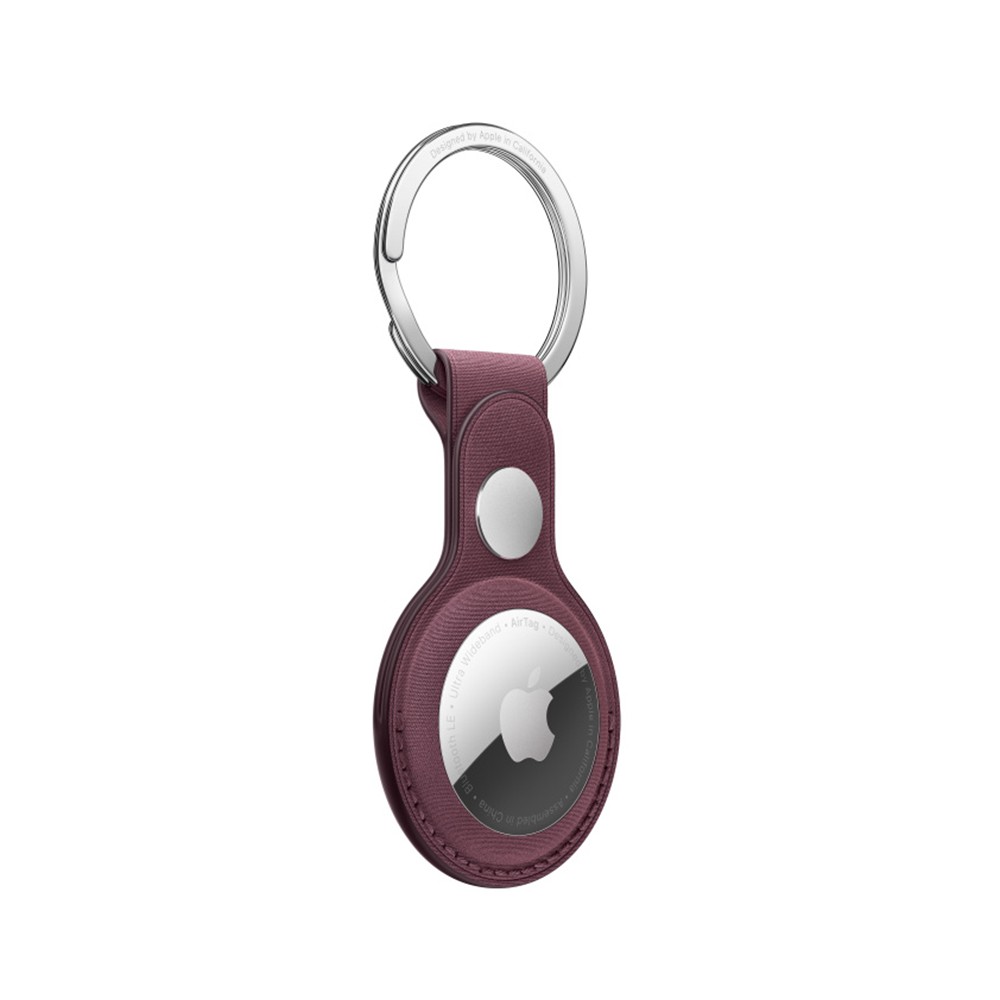 Apple AirTag FineWoven Key Ring - Mulberry