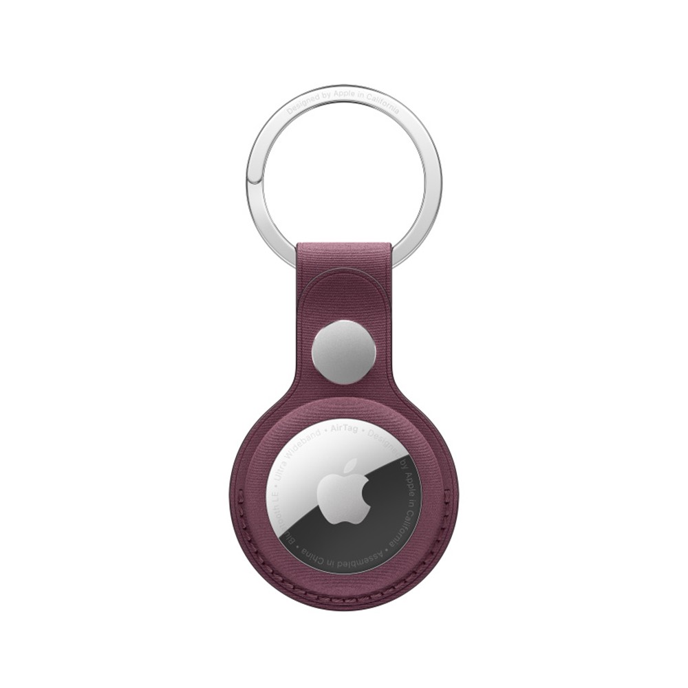 Apple AirTag FineWoven Key Ring - Mulberry