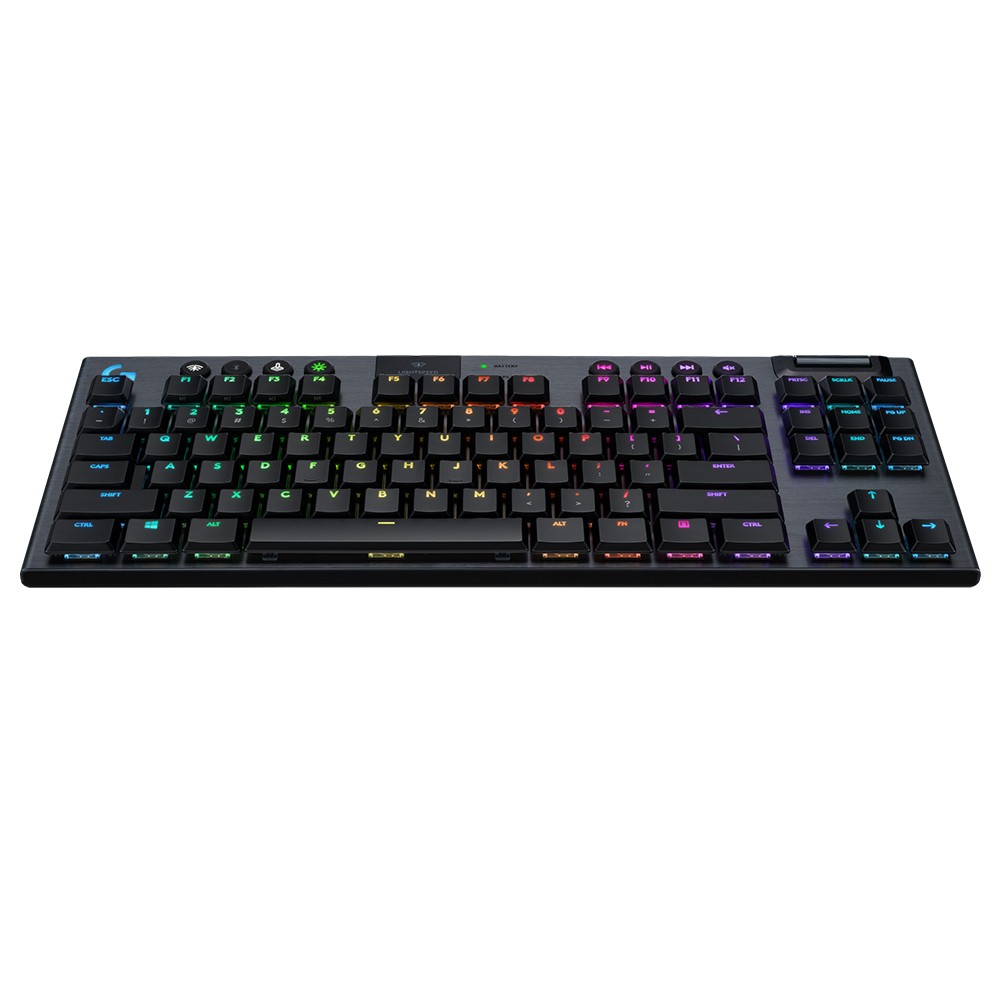 คีย์บอร์ดเกมมิ่ง Logitech Gaming Keyboard G913 TKL Lightspeed Wireless RGB Mechanical Linear