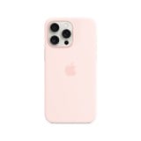 Apple iPhone 15 Pro Max Silicone Case with MagSafe - Light Pink