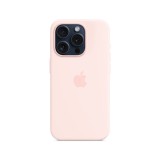 Apple iPhone 15 Pro Silicone Case with MagSafe - Light Pink