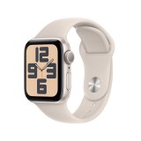 Apple Watch SE Starlight Aluminium Case with Sport Band (2023)