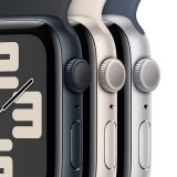 Apple Watch SE GPS 44mm Midnight Aluminium Case with Midnight Sport Band - M/L (2023)