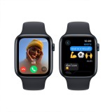 Apple Watch SE GPS 44mm Midnight Aluminium Case with Midnight Sport Band - M/L (2023)