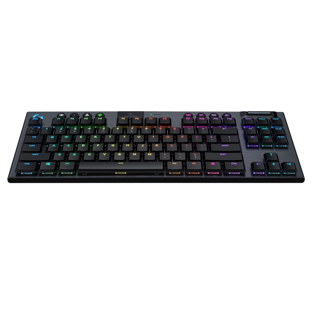 คีย์บอร์ดเกมมิ่ง Logitech Gaming Keyboard G913 TKL Lightspeed Wireless RGB Mechanical Clicky