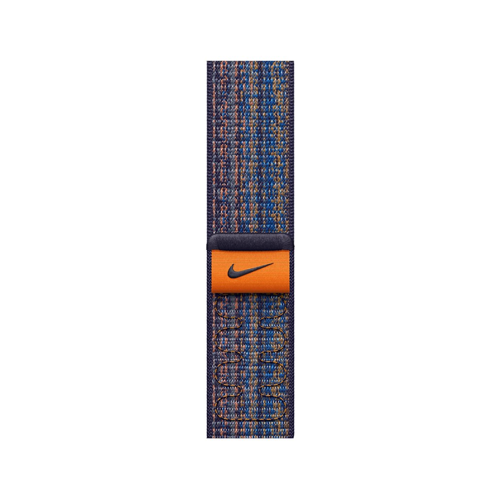 Apple Watch 45mm Game Royal/Orange Nike Sport Loop | Education Studio7