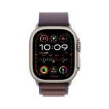 Apple Watch Ultra 2 GPS + Cellular 49mm Titanium Case with Indigo Alpine Loop - Small