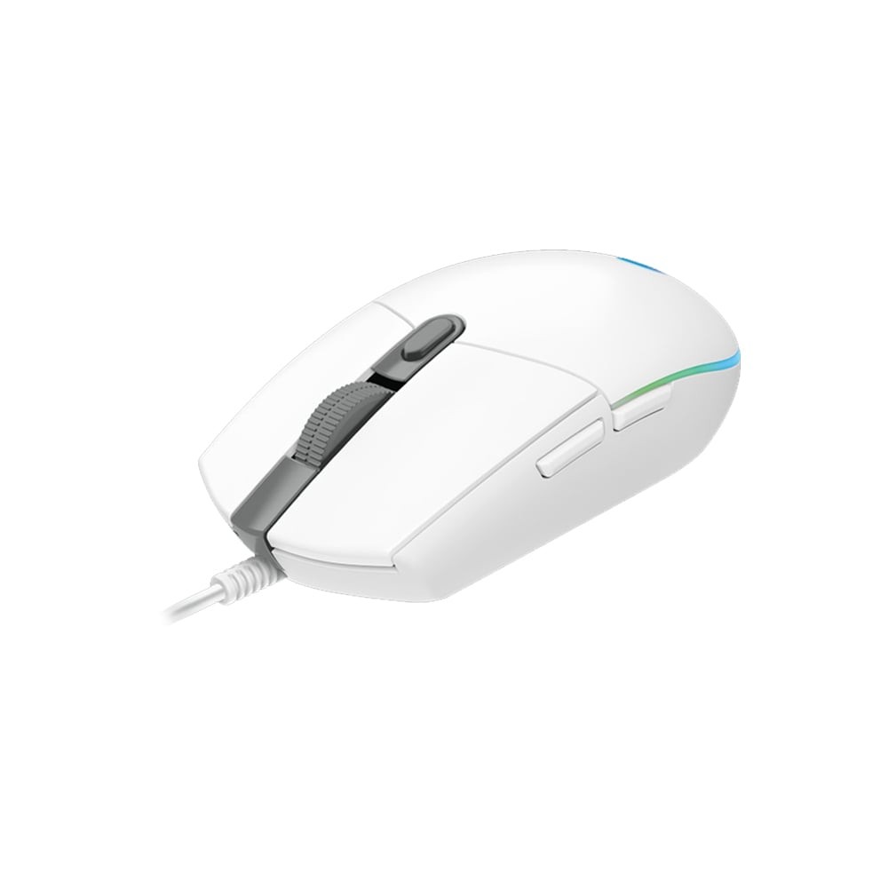 เมาส์เกมมิ่ง Logitech Gaming Mouse G102 Gen Lightsync White