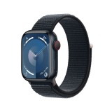 Apple Watch Series 9 GPS + Cellular 41mm Midnight Aluminium Case with Midnight Sport Loop