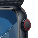 Apple Watch Series 9 GPS + Cellular 41mm Midnight Aluminium Case with Midnight Sport Loop