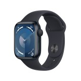 Apple Watch Series 9 GPS 41mm Midnight Aluminium Case with Midnight Sport Band - M/L