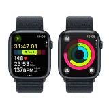 Apple Watch Series 9 GPS 45mm Midnight Aluminium Case with Midnight Sport Loop