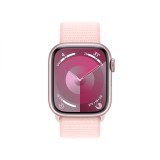 Apple Watch Series 9 GPS 45mm Pink Aluminium Case with Light Pink Sport Loop