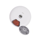 เครื่องให้อาหารสัตว์เลี้ยงแบบหมุน 6 ช่อง Pando Pet Spin Feeder 6-Meal White