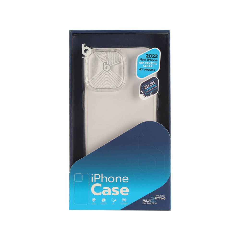 เคส Blue Box iPhone 15 Pro Max Crystal Clear