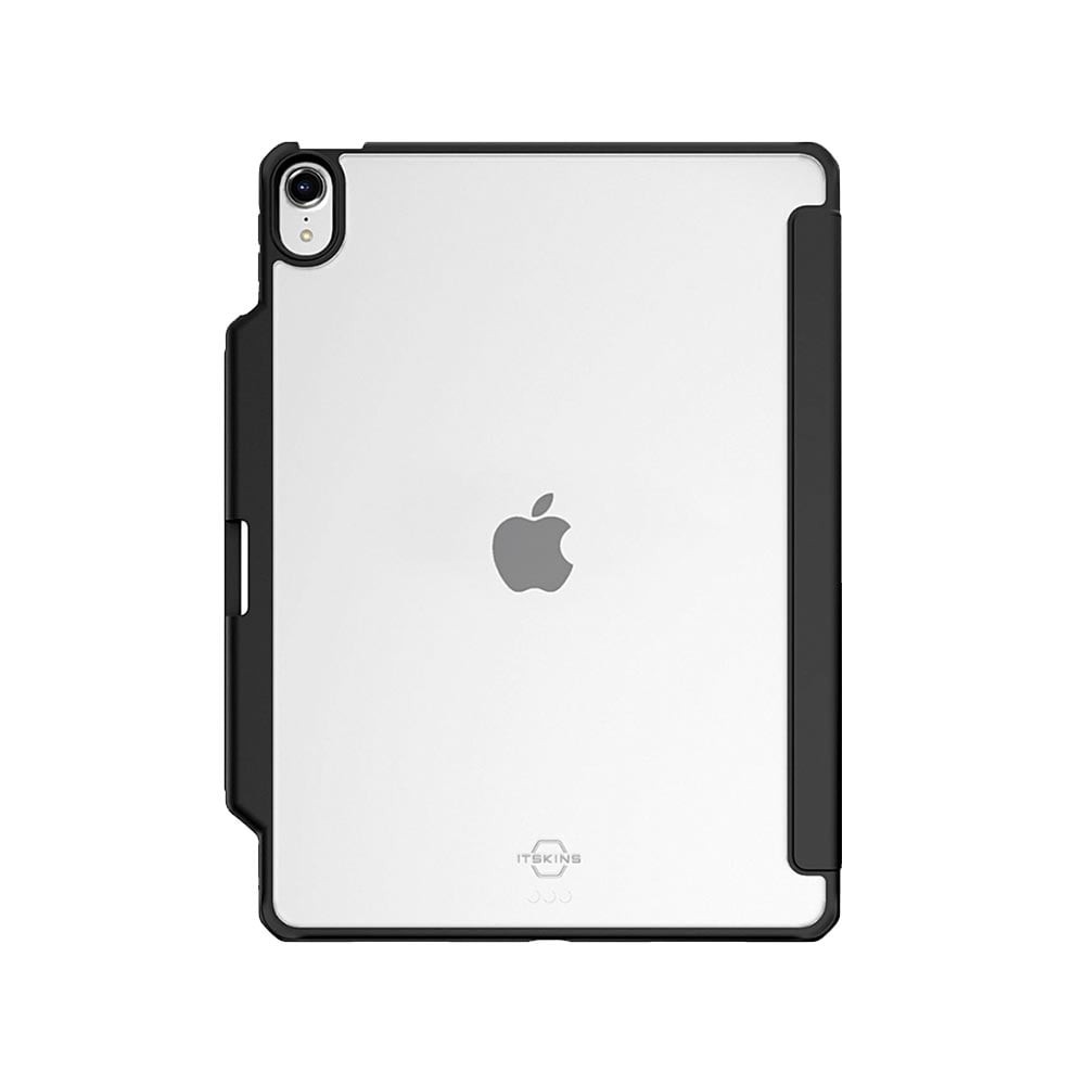 เคส ITSKINS iPad Air 5 (2022) / iPad Air 4 (2020) Hybrid Solid Folio Plain and Transparent Black