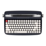 คีย์บอร์ดไร้สาย TECHPRO Retro Mini Bluetooth (84Keys) B303 - Navy