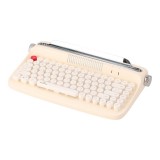 คีย์บอร์ดไร้สาย TECHPRO Retro Mini Bluetooth (84Keys) B303 - Ivory