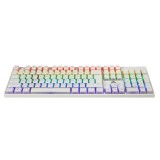 คีย์บอร์ดเกมมิ่ง Fantech Gaming Keyboard MK887S Mechanical Swap White (Red Switch)