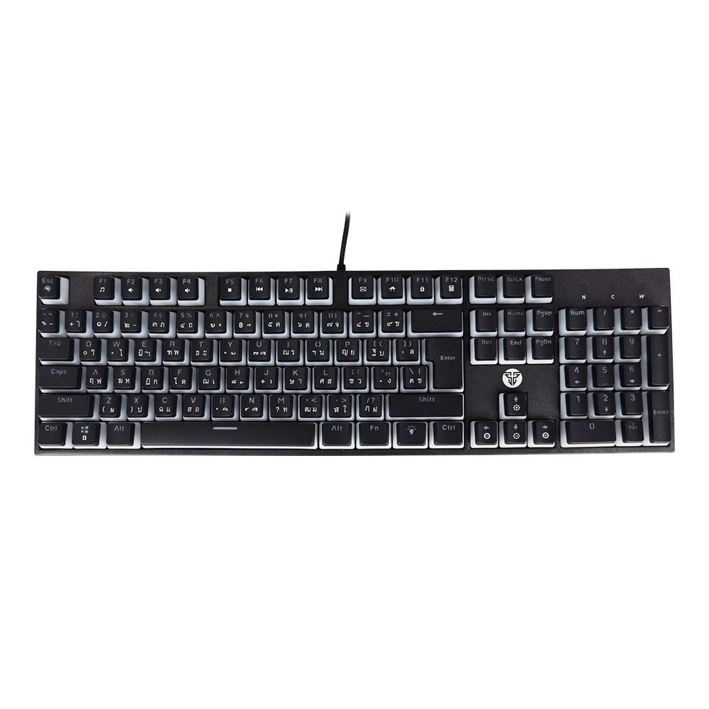 คีย์บอร์ดเกมมิ่ง Fantech Gaming Keyboard MK887S Mechanical Swap Black (Red Switch)