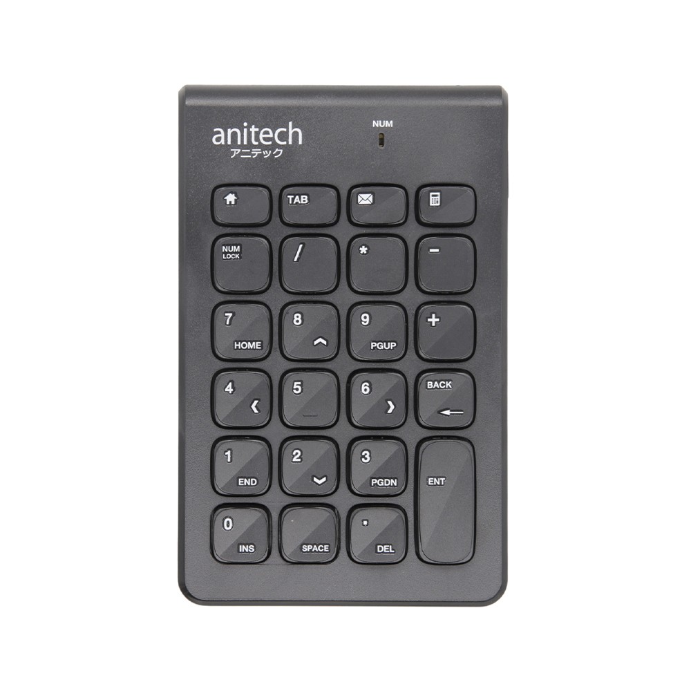 แป้นตัวเลข Anitech Keypad Numeric N185 Black