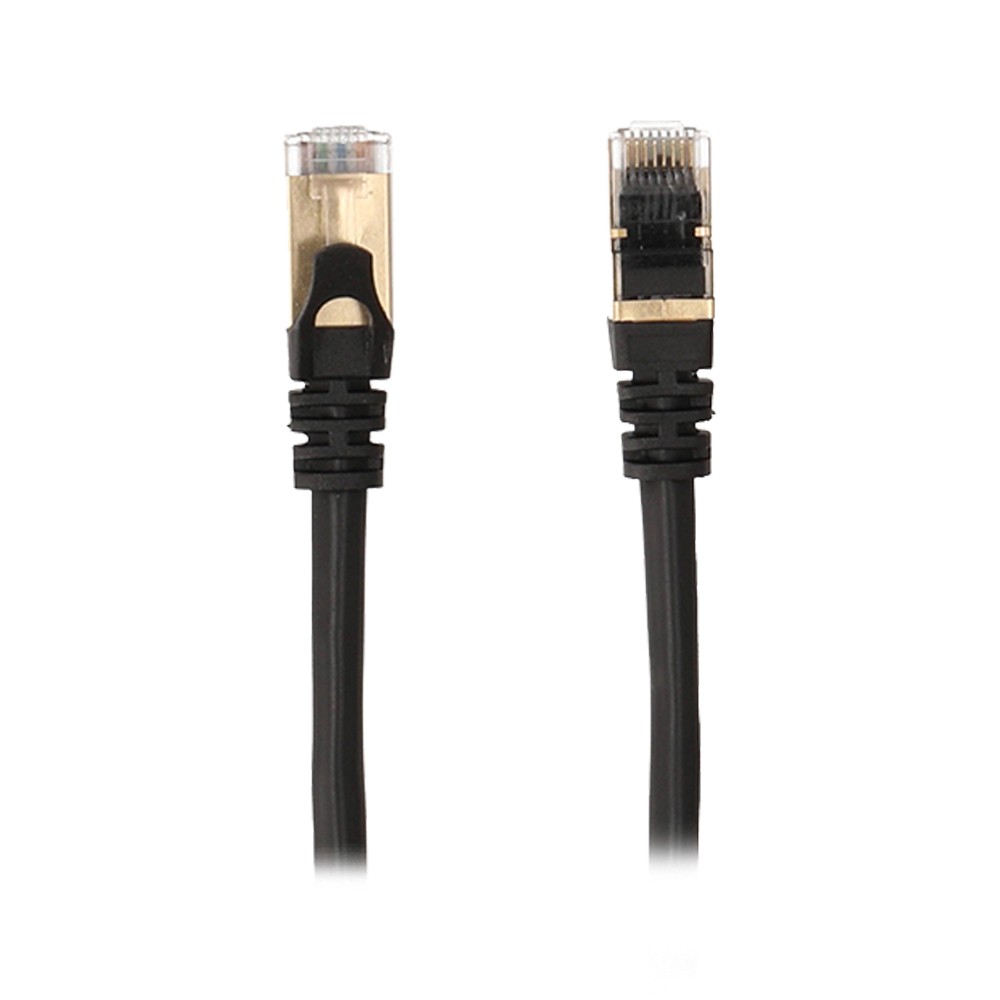 สายแลน TECHPRO LAN Cable CAT7 28AWG Black 1M.