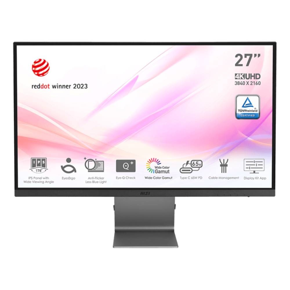 จอมอนิเตอร์ MSI Modern MD271UL (IPS 4K 60Hz USB-C 65w)