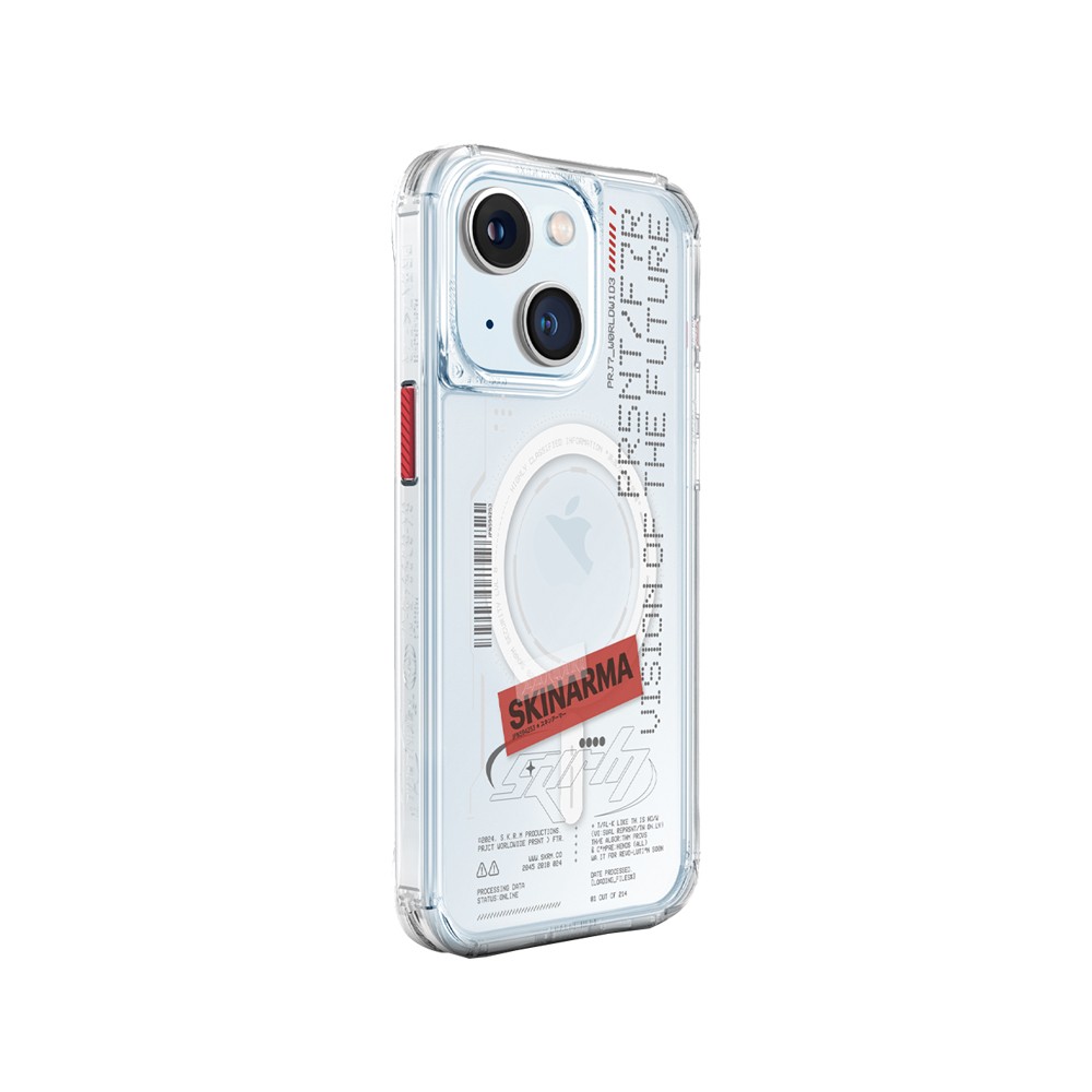 เคส Skinarma iPhone 15 Orion with Magsafe Crystal Clear