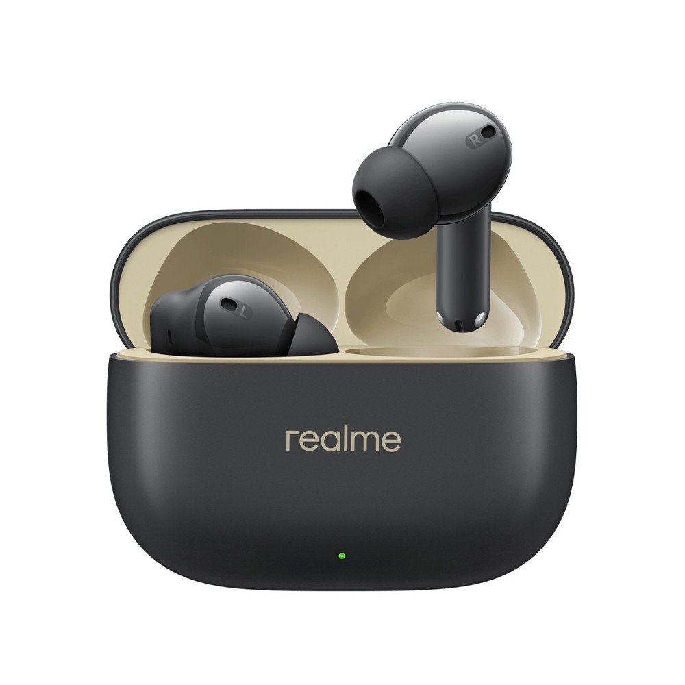 หูฟังบลูทูธ Realme Buds T300 Stylish Black