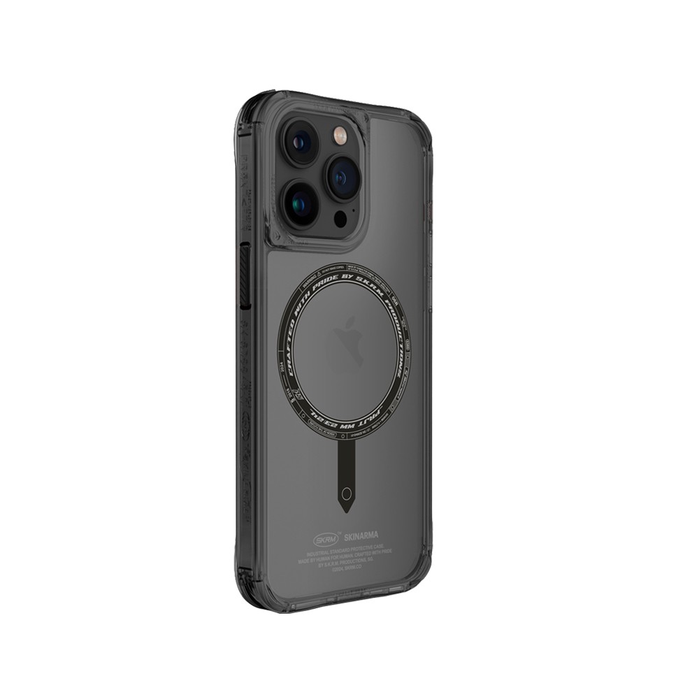 เคส Skinarma iPhone 15 Pro Max Saido Magsafe Smoke