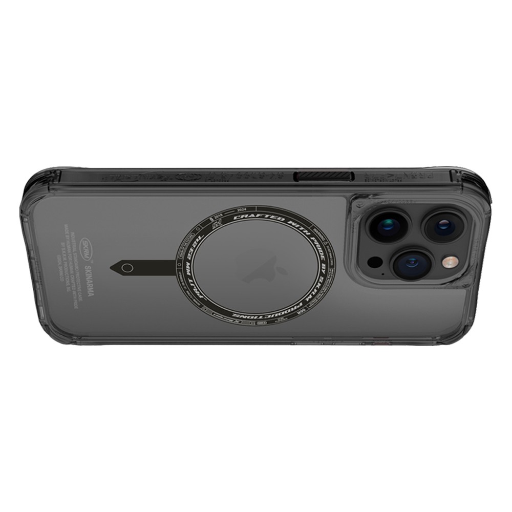 เคส Skinarma iPhone 15 Pro Max Saido Magsafe Smoke
