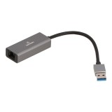 ตัวแปลง TECHPRO USB-A to LAN Gigabit Network Connector Silver Gray