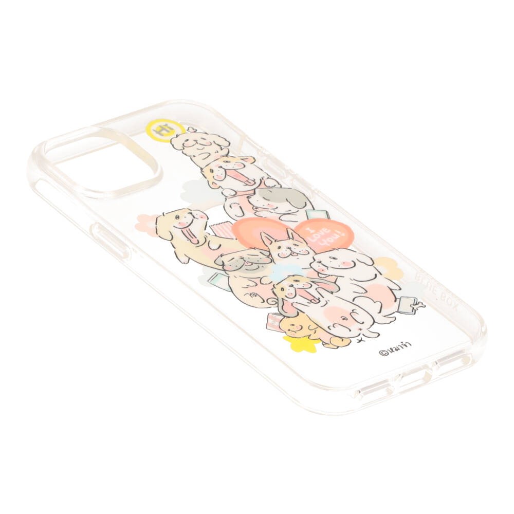Blue Box x หมาจ๋า เคส iPhone 15 Plus with Magsafe All friends I Love You
