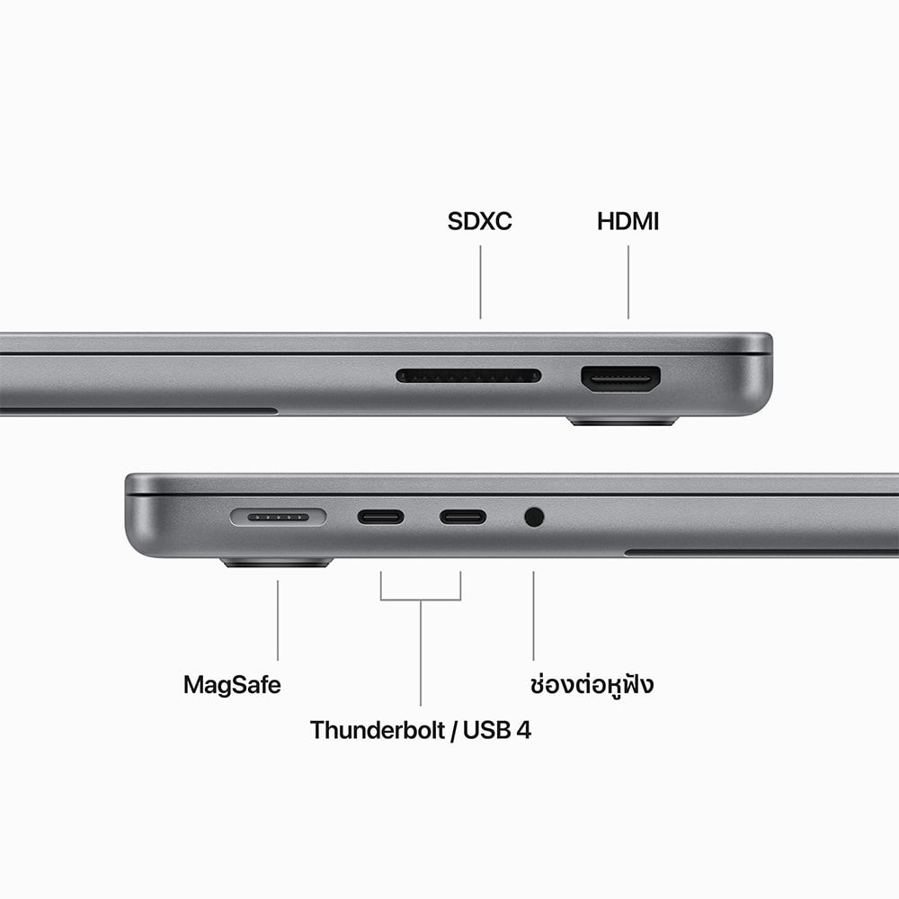 MacBook Pro 14 : M3 chip 8C CPU/10C GPU/8GB/1TB Space Gray (2023)