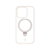 เคส Blue Box iPhone 15 Pro Matte Clear magnetic ring White
