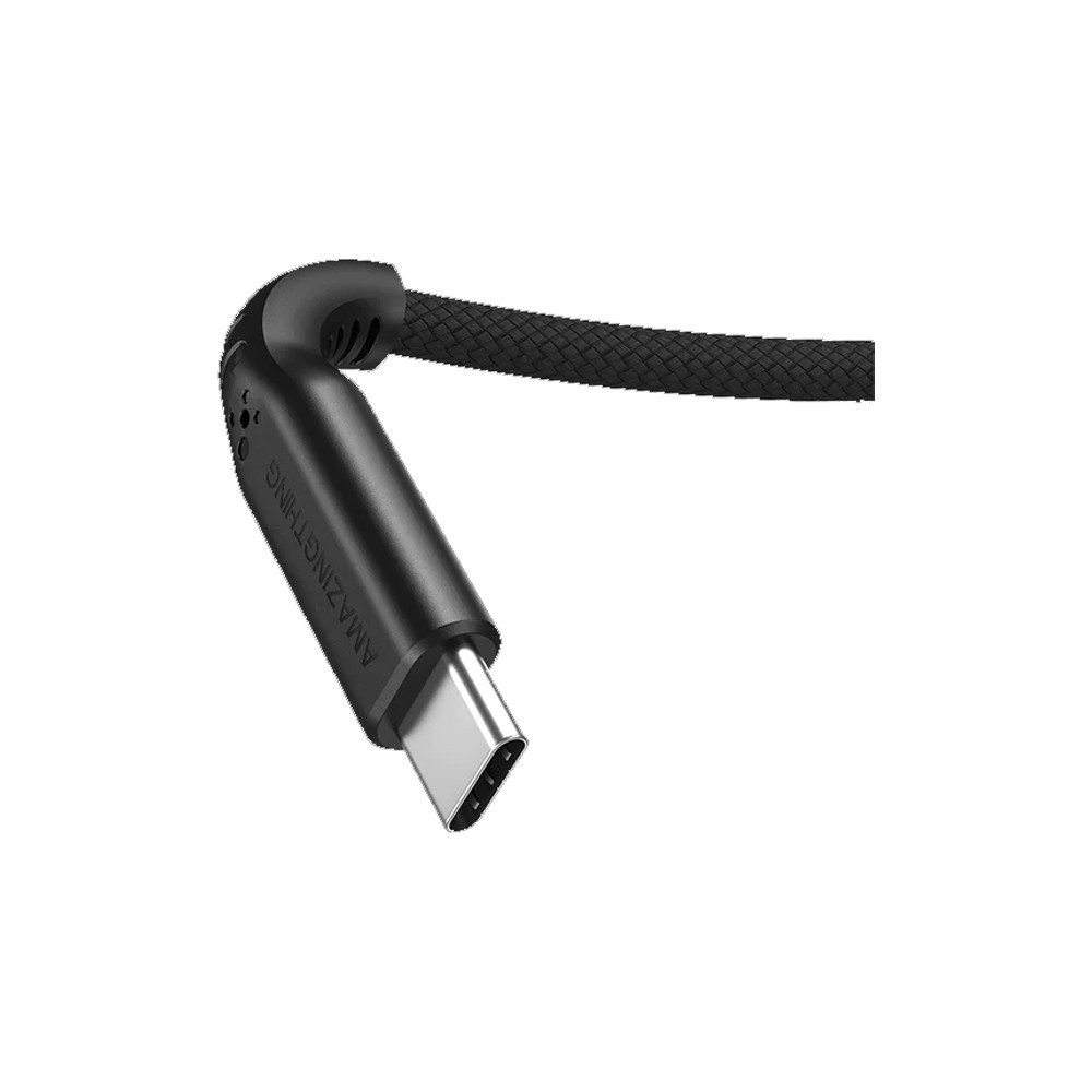 สายชาร์จ AMAZINGthing (USB-A to USB-C) Thunder Pro 1.1 เมตร Black
