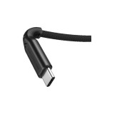 สายชาร์จ AMAZINGthing (USB-A to USB-C) Thunder Pro 1.1 เมตร Black