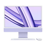 iMac 24" with Retina 4.5K display/M3 chip/8C CPU/10C GPU/8GB/256GB Purple (2023)