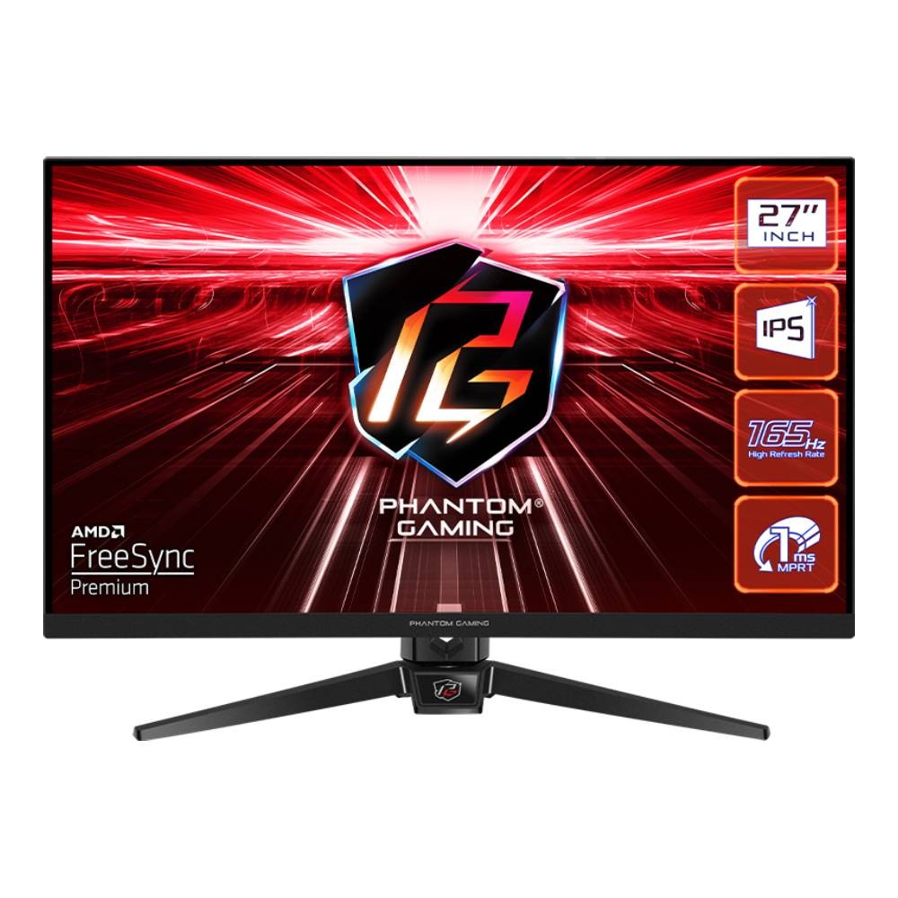 จอมอนิเตอร์ ASRock PG27FF1A Phantom Gaming (IPS 165Hz)