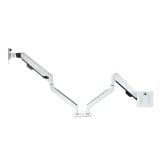 แขนจับจอมอนิเตอร์ Bewell Ergonomic Dual Monitor Arm EA-07 White