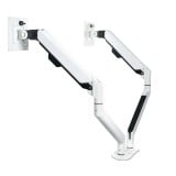 แขนจับจอมอนิเตอร์ Bewell Ergonomic Dual Monitor Arm EA-07 White