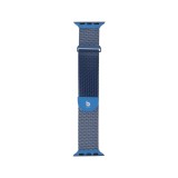 Blue Box สาย Apple Watch Strap Series 6,7,8,9,SE1,SE2 (40/41mm) Metal Dizzy Tile Blue