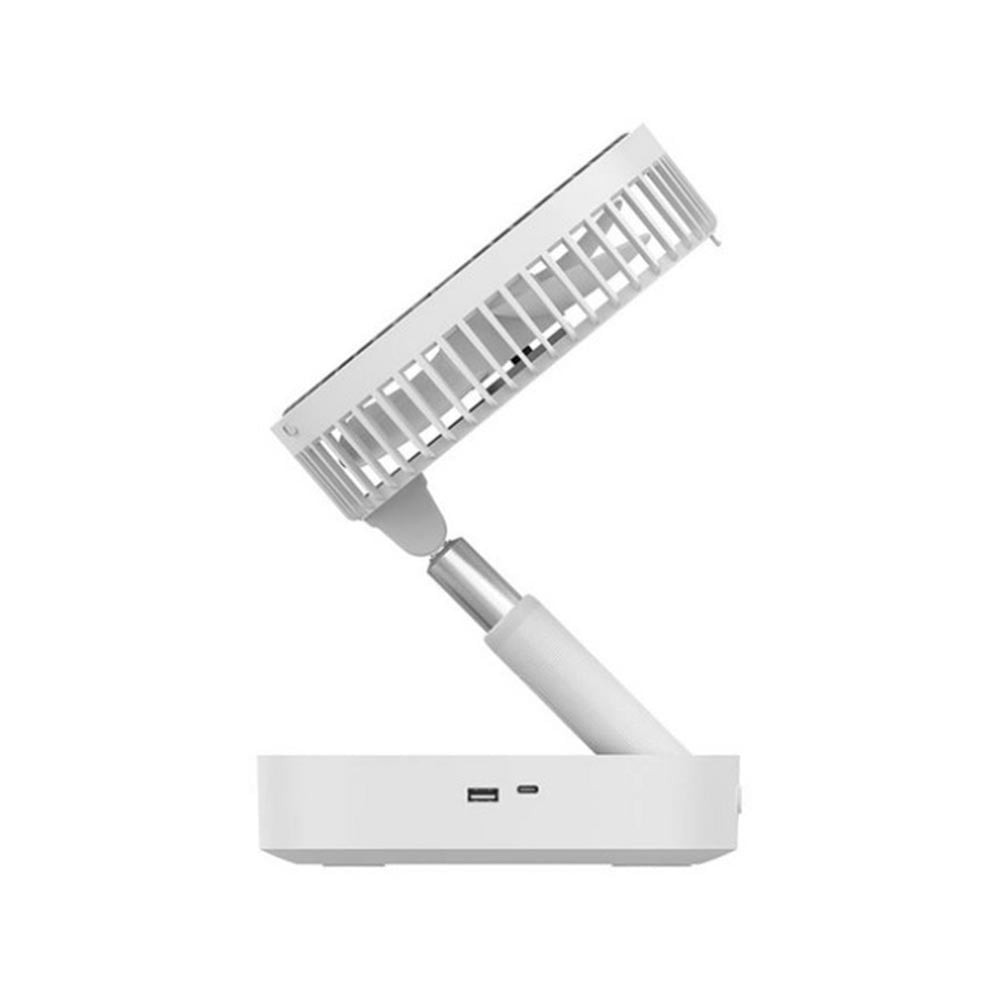 พัดลมตั้งโต๊ะ DTECH FAN002 MINI FOLDING FAN White