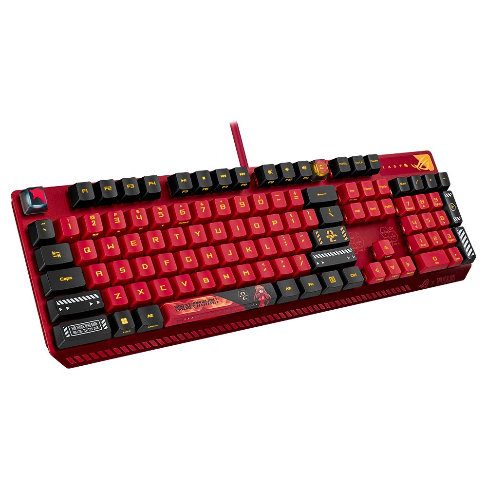 คีย์บอร์ดเกมมิ่ง Asus Rog Strix Scope RX EVA-02 Edition XA13 Mechanical - Red Switch (TH)