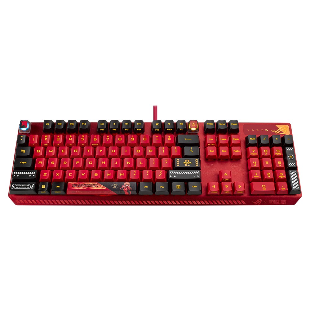 คีย์บอร์ดเกมมิ่ง Asus Rog Strix Scope RX EVA-02 Edition XA13 Mechanical - Red Switch (TH)