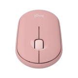 เมาส์ไร้สาย Logitech Mouse M350S Rose