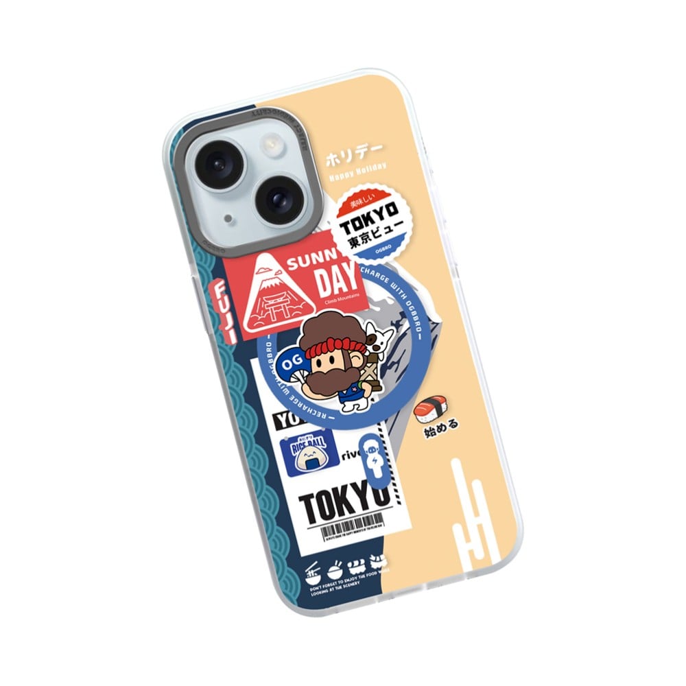 เคส OGBRO iPhone 15 with Magsafe Travel Tokyo